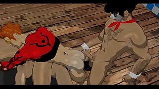 Gay Cartoon 3D - Joe Phillips - StoneWall & Riot ~ The Ultimate Orgasm